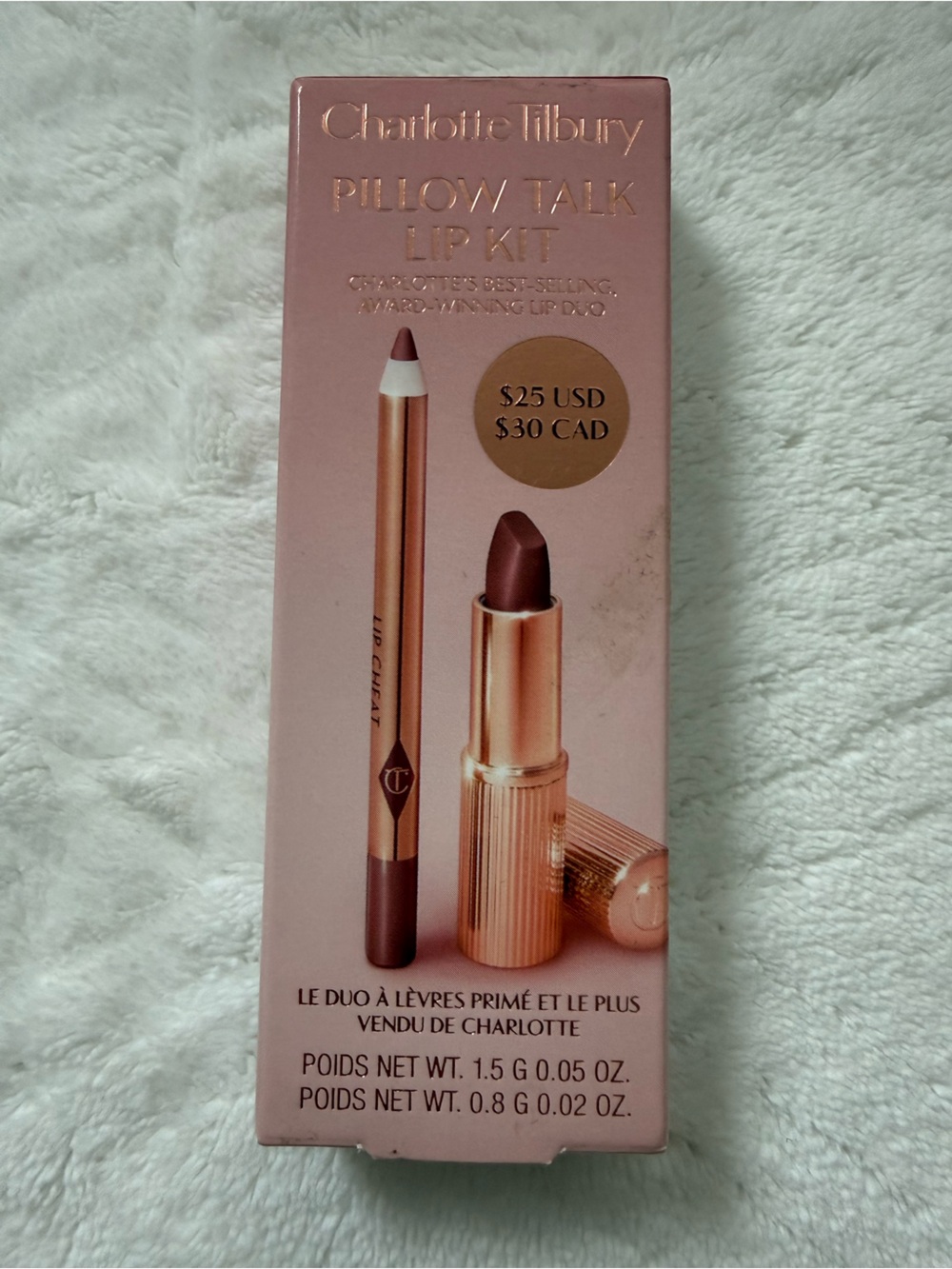 Charlotte Tilbury Pillow Talk Lip Kit - Mauve Rose